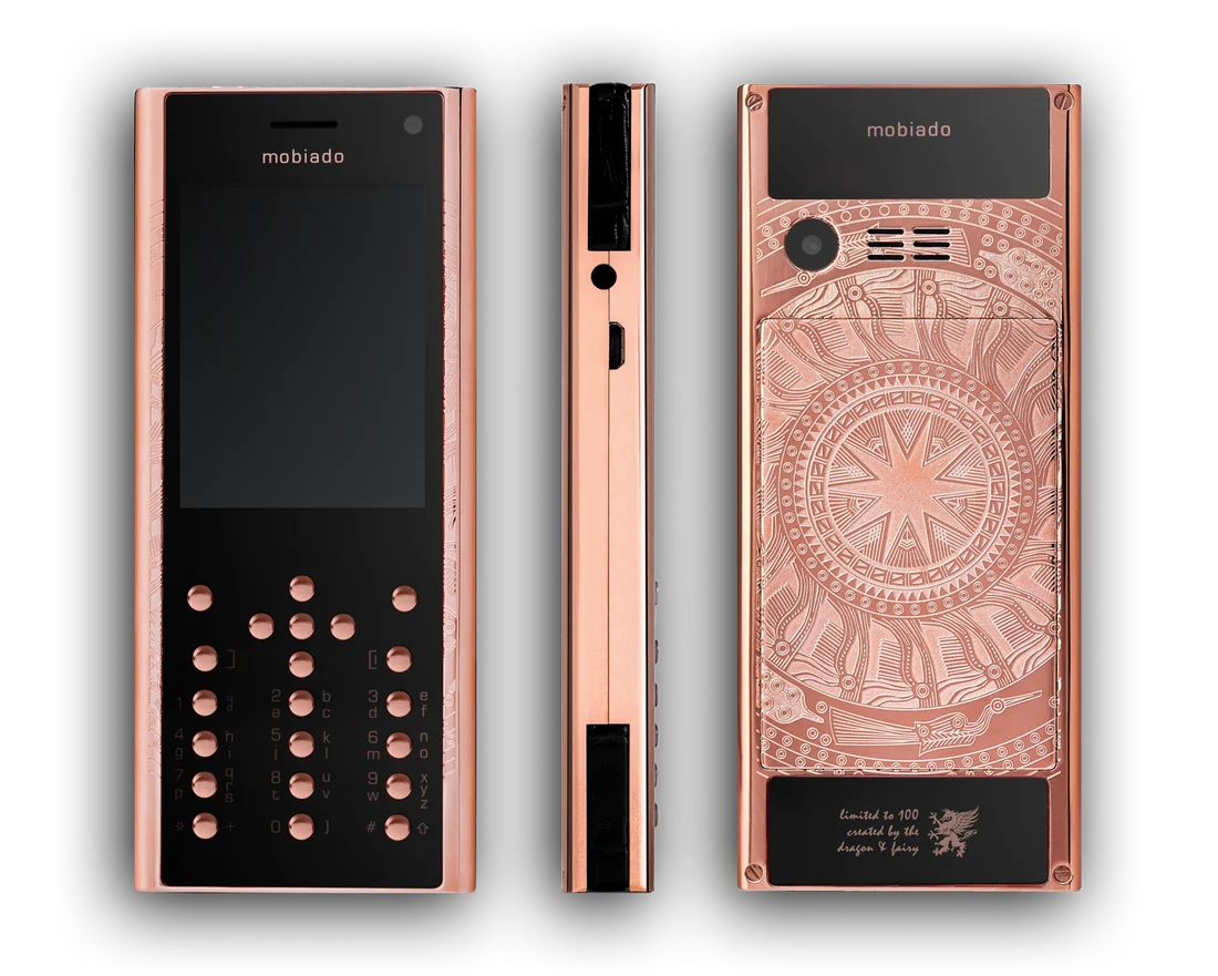 Mobiado Dong Son · Dac Glao, front, side and back views.